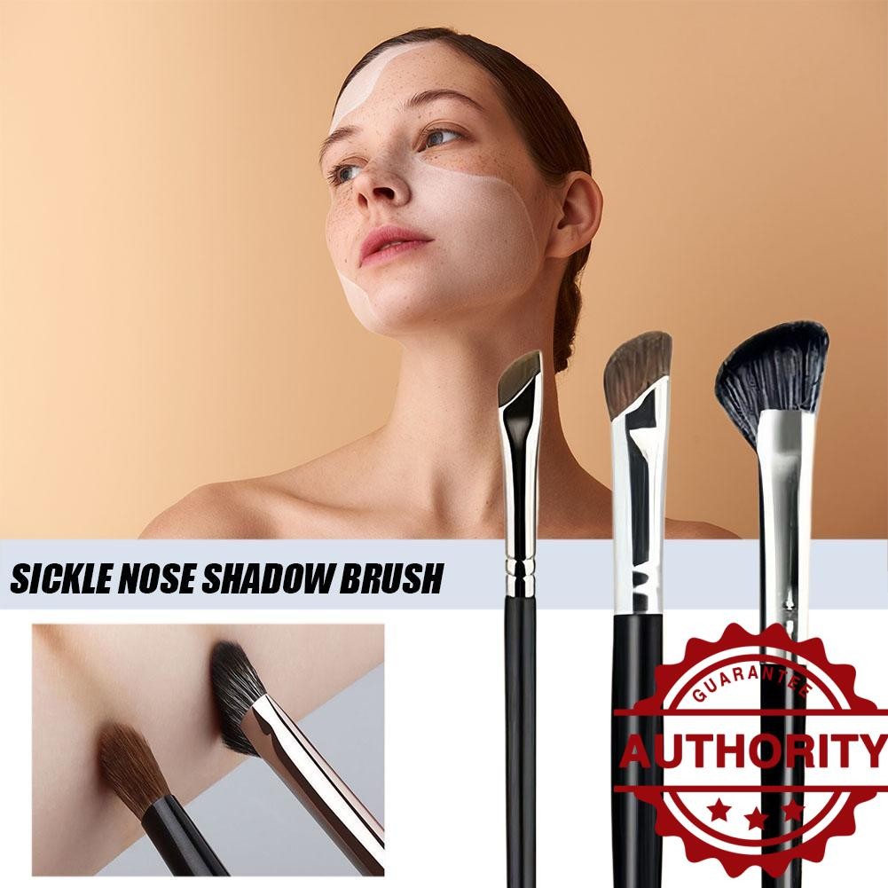 แปรงเงาจมูก Soft Brush Hair Non-flying Powder Halo Contour Dye แปรงแต่งหน้าจมูก C9c6
