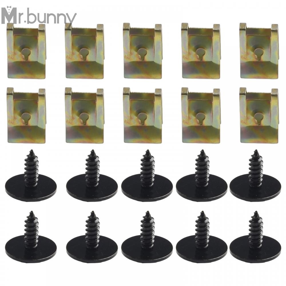 MRBUNNY#Screw 20pcs For BMW Hex Head Screw Clips Undertray Splash Guard Brand New
