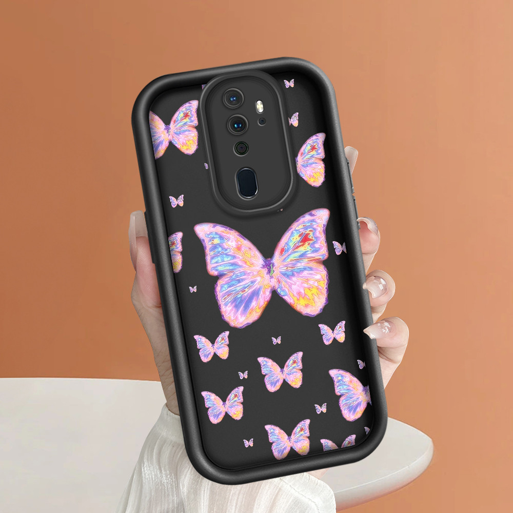 LOKAL OPPO A5 A9 2020 สําหรับหุ้นท้องถิ่น Softcase HP เคสโทรศัพท์ปลอกนุ่ม Sofcase Cassing Kupu Kesin