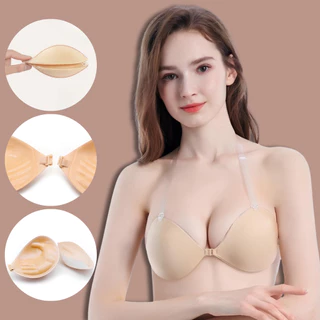 บราปีกนก เสริมฟองน้ำดันดูม หนา 3 cm. กาวแน่น กันน้ำ ทนเหงื่อ ใส่แล้วอกดูม อกสวยสุดๆจ้าาา แถมฟรีสายใส!!