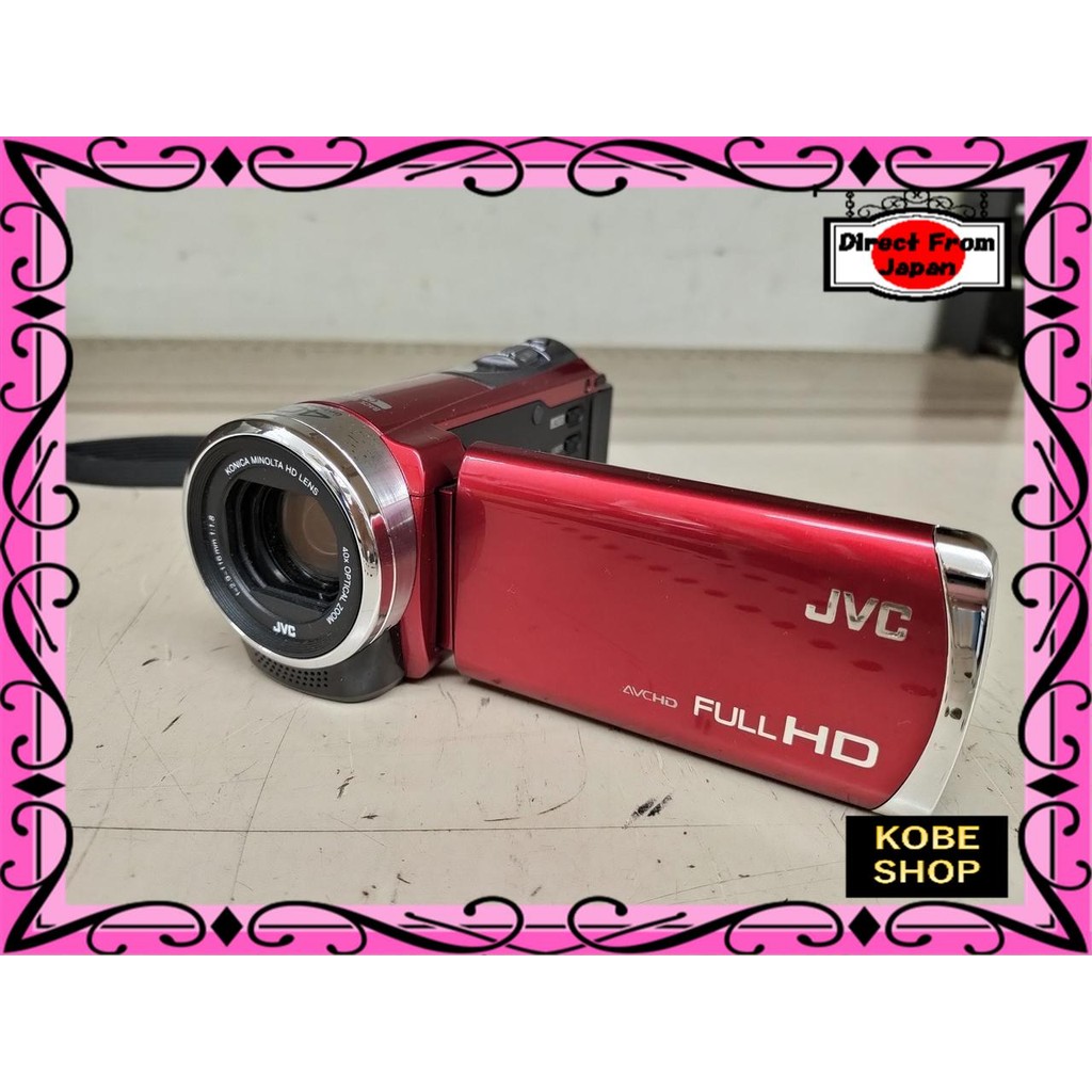 【ส่งตรงจากญี่ปุ่น】 กล้องถ่ายภาพเคลื่อนไหว JVC GZ-R300-T 【สินค้ามือสอง】