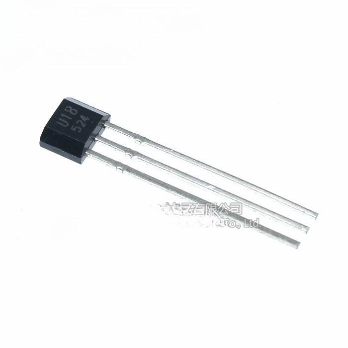 U18 US1881 OH188/1881 การพิมพ์ U18 Hall Component Hall Sensor Hall Switch ยี่ห้อใหม่พร้อมสต็อกสวิทช์