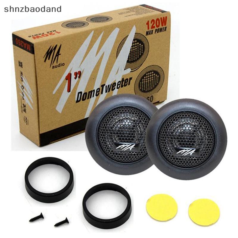 [NZSH] 120w Super Power Loud ลําโพงทวีตเตอร์สําหรับรถยนต์เครื่องเสียงรถยนต์ Dia 48 มม. YYWD