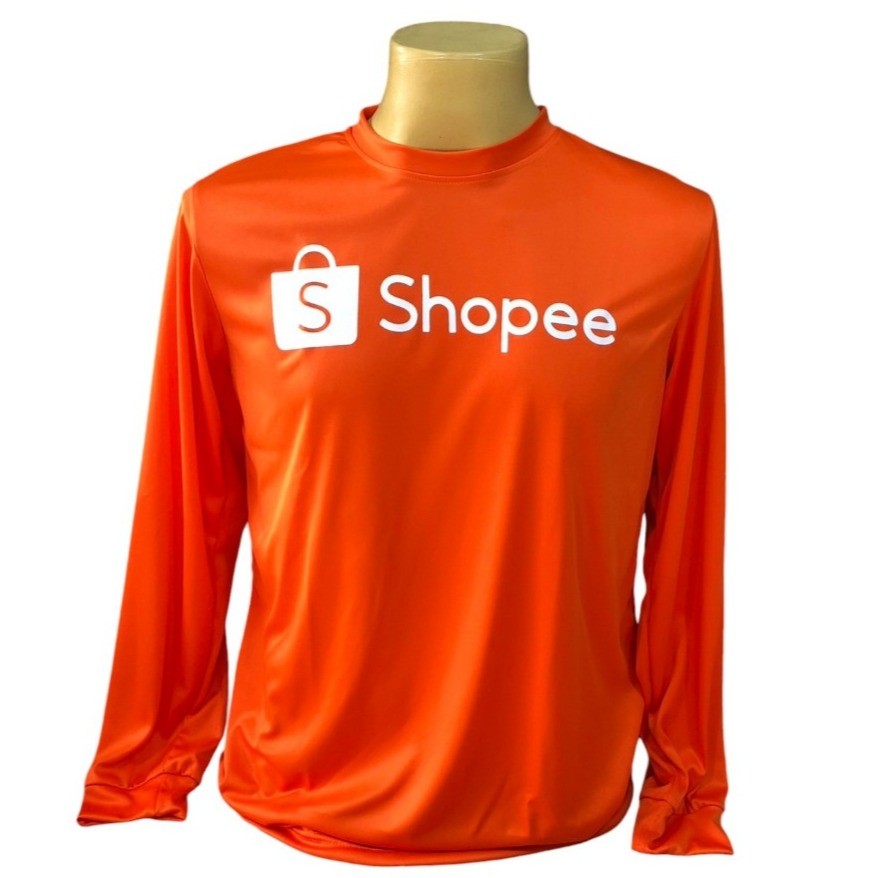 เสื้อพนักงานขนส่งตะกร้าส้ม (แขนยาว) มี 3 สี ส้ม ขาว ดำ มีให้เลือก 6ไซส์ S M L XL 2XL 3XL