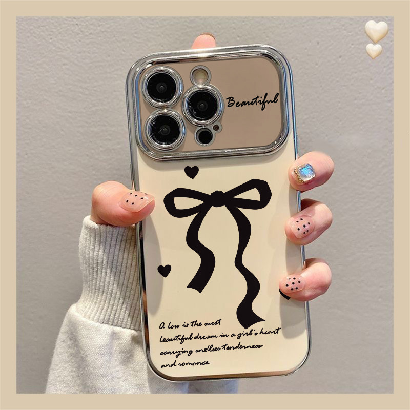 🔥GOOD🔥ส่งไวจากไทยเคสโทรศัพท์อะนิเมะการ์ตูน เคสกันกระแทก ไอโฟน11 pro For iPhone12 13 14 15PRO MAX XS XR 7/8 Plus โบว์