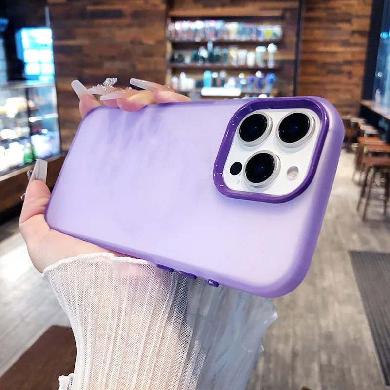 Matte Skin Feeling เคสโทรศัพท์ใส OPPO A3 A60 Reno12 F Pro Realme C61 C63 ปลอกกันกระแทก