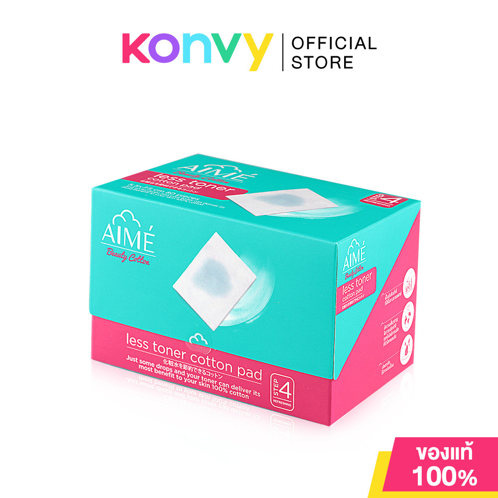 Aime Less Toner Cotton Pad 80pcs.