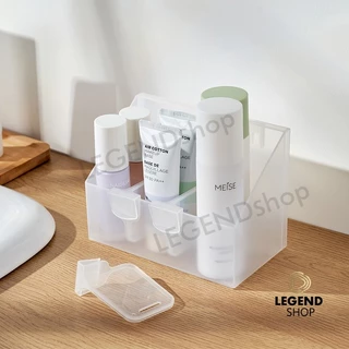10 PCS ที่กั้นตู้เย็น อุปกรณ์แบ่งช่องเก็บของในตู้เย็น จัดระเบียบตู้เย็น แบ่งช่องในตู้เย็น ปรับได้ วัสดุ PP