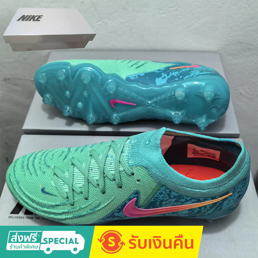 Phantom GX II Luna Elite AG (พื้นเทียม) ขนาด: 39-45รองเท้าฟุตบอลถักกลางแจ้งสำหรับผู้ชายกันลื่นและทนต่อการสึกหรอ wcbu ildv