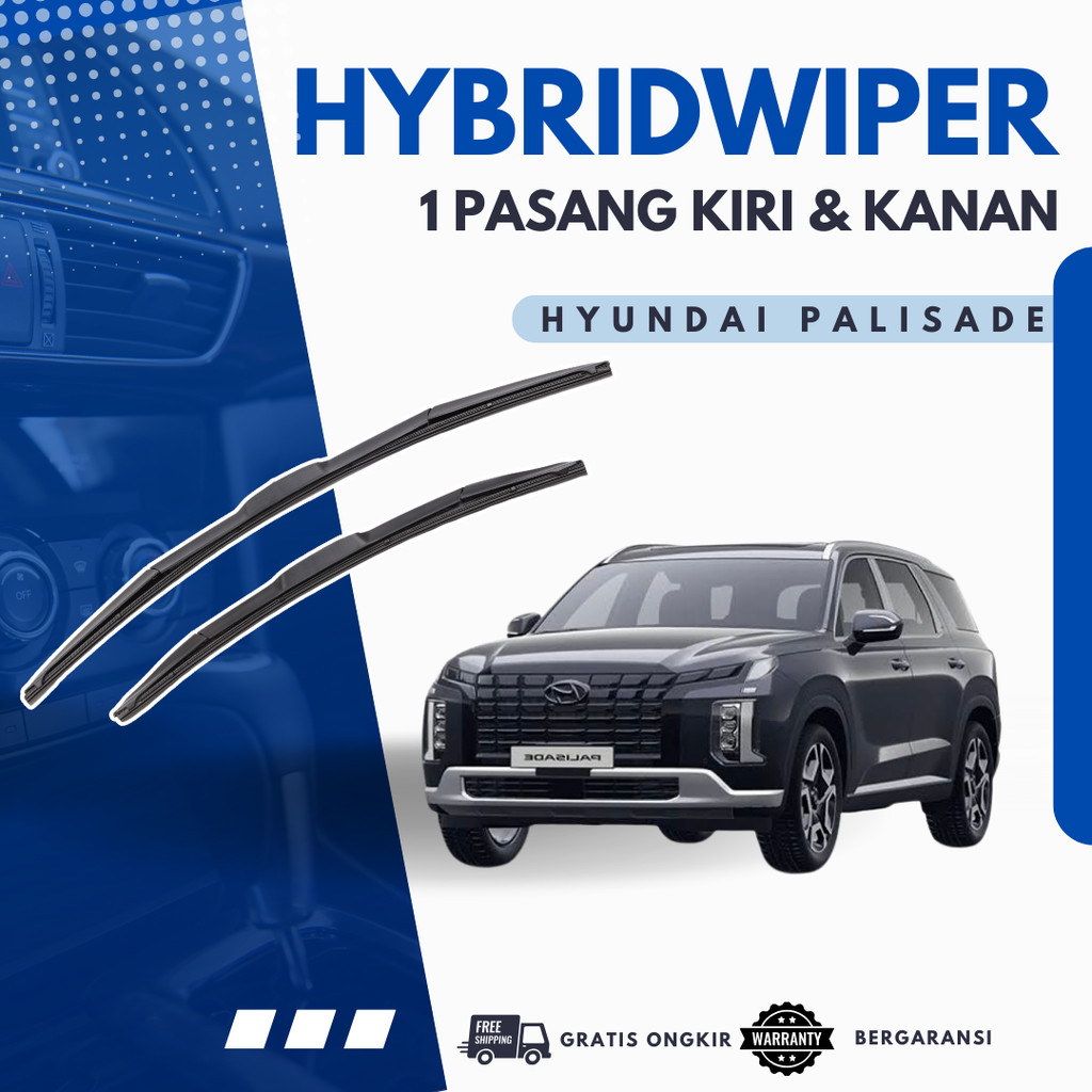 Hyundai Palisade Blade Hybrid Wiper 1 ชุดทําความสะอาดกระจกรถยนต์ซ้ายและขวา