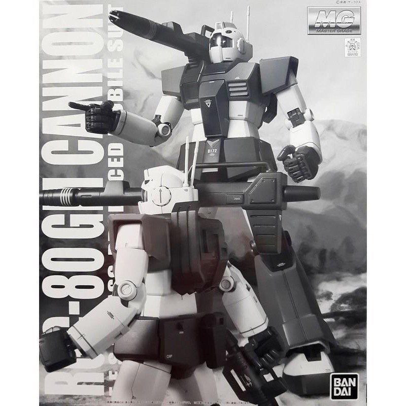 พร้อมสต็อก Bandai PB Limited MG 1/100 RGC-80 GM Cannon Type Jim Cannon Gundam Assembly Model