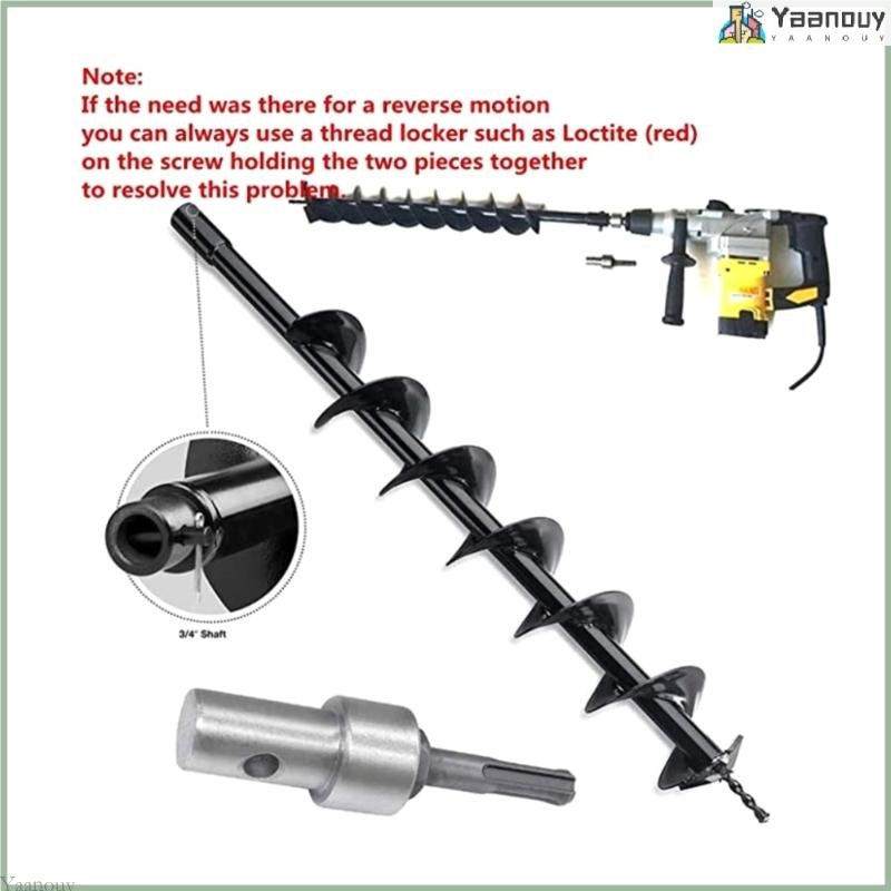 Yaa SDS Adapter Round Shank Socket Driver Adapter Power Drill Bit Extension