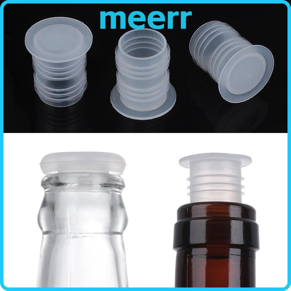 Meerr 10/20 ชิ้น/เซ็ตขวดไวน์อะไหล่ทําไวน์หนาประเภทขวดซีล