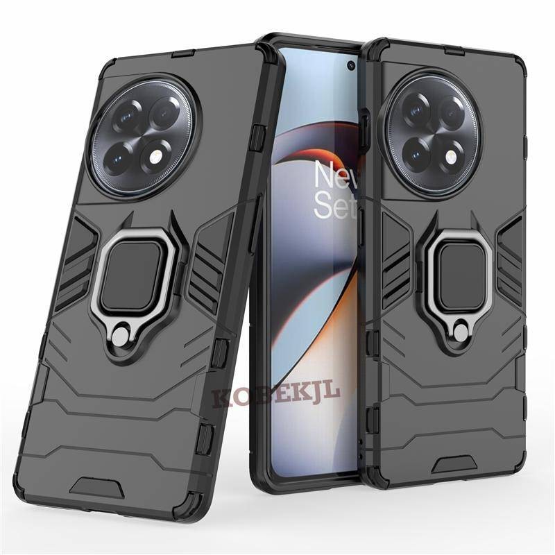 Oneplus 11R เคส Kickstand Magnetic Ironman Hard Case สําหรับ Oneplus 11R Oneplus11R ปลอกใส่โทรศัพท์ก