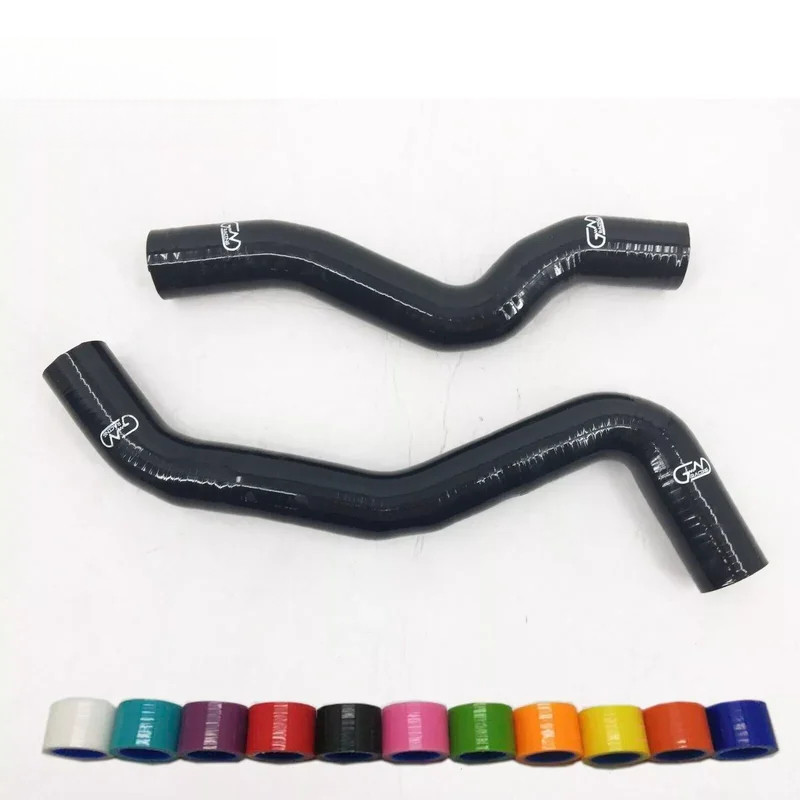 Moto132 Xi Fit Mitsubishi Lancer EVO 4 5 6 cn9a cp9a 4G63หม้อน้ำซิลิโคนท่อ Kit