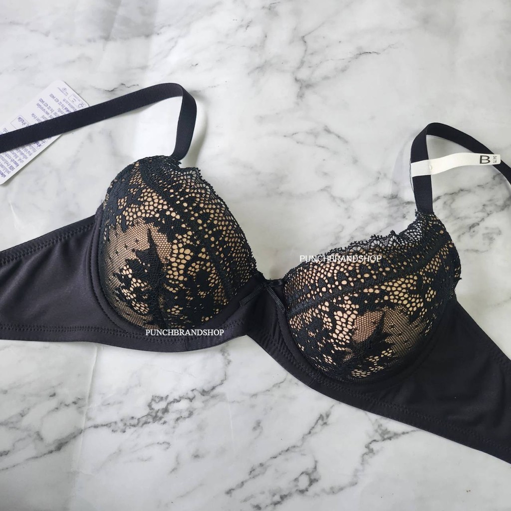 Sabina Habpy Perfect Bra Level 1 เสื้อชั้นใน มีโครง รหัส HBD23023BK - สีดำ