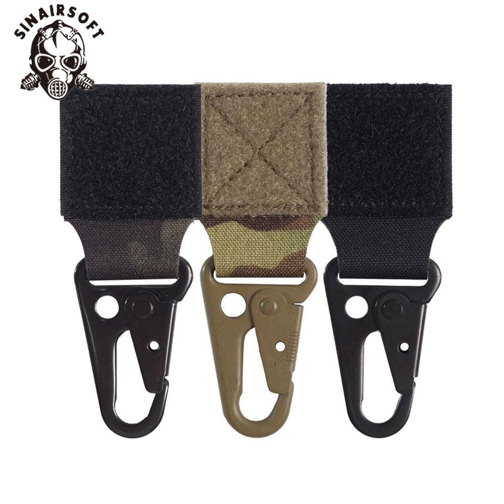 SINAIRSOFT Tactical Multifunctional Storage Buckle With Hook And Loop Capable of Hanging Gloves, Sma