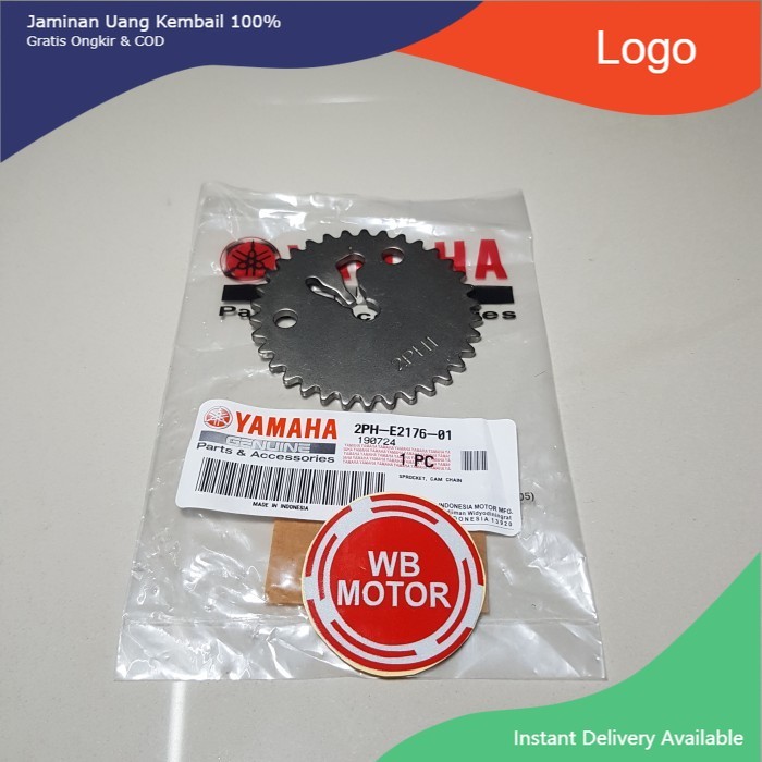 2PH-E2176-01 YAMAHA MIO M3 SYNTHETIC GEAR ORIGINAL ของแท้ WB MOTOR BANDUNG
