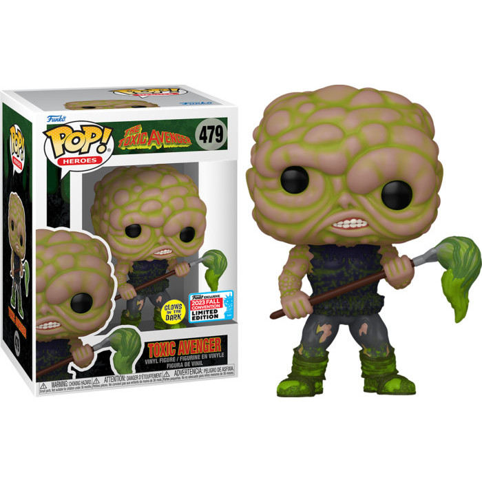 FUNKO ฟังโก้ป๊อป! Heroes: The Toxic Avenger - Toxic Avenger (Glow In The Dark) [Fall Convention Excl