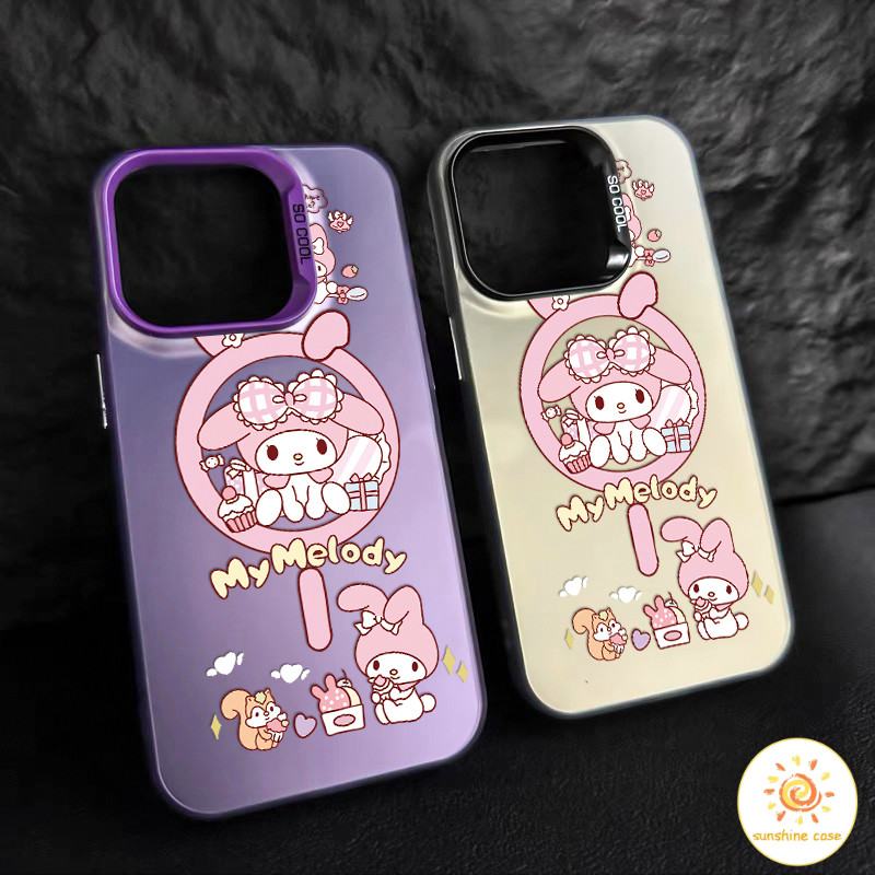 GOOD เคส แอนิเมชันสร้างสรรค์ Kuromi 01 ขี่มอเตอร์ไซค์ ไอโฟน11 For iPhone12 13 14 15Pro MAX X XS XR XS 6 7 8Plus SE2020