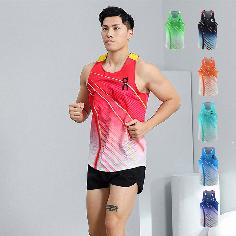 เสื้อกั๊กระบายอากาศแบบแห้งเร็วสําหรับวิ่งมาราธอนสําหรับผู้ชายและผู้หญิง