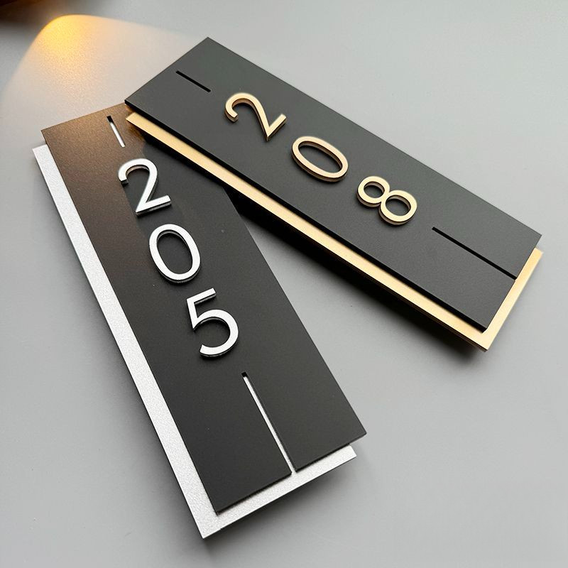 Creative B & B บ้านเลขที่บ้านแบบมีกาวในตัว