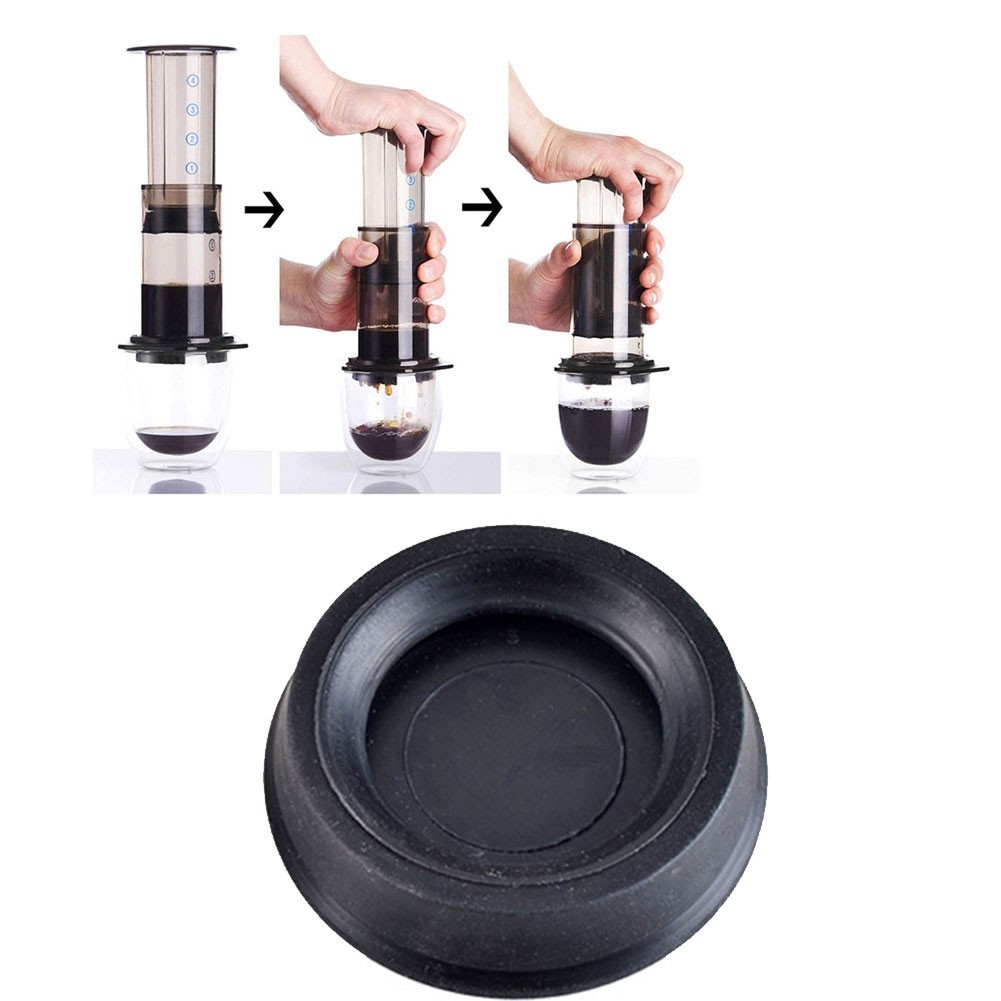 <COSYH>คุณภาพสูงสําหรับ Aeropress ยางซีล Plunger Cap สําหรับ Aeropress อะไหล่เครื่องชงกาแฟ Plunger