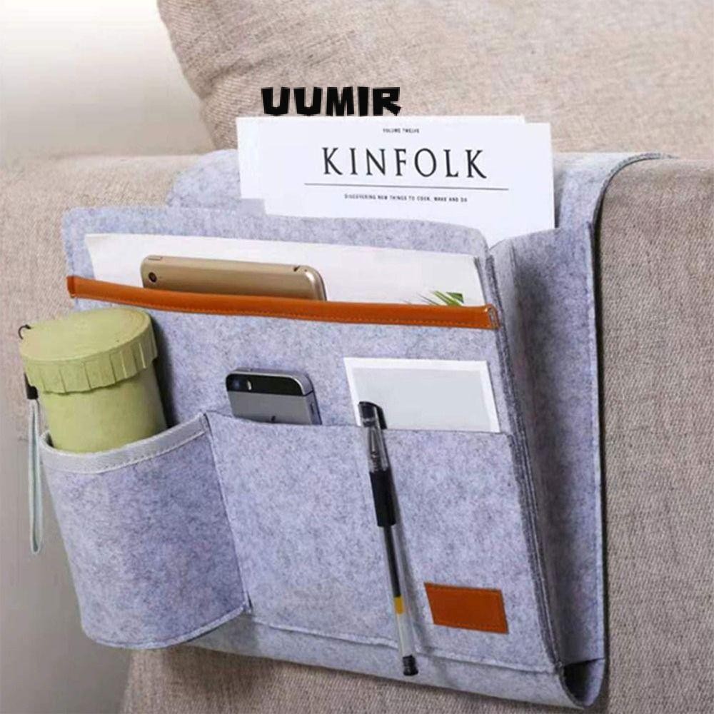 Uumir ที่เก็บข้างเตียง Anti-slip แขวนกระเป๋าผู้ถือกระเป๋าแขวนโซฟา