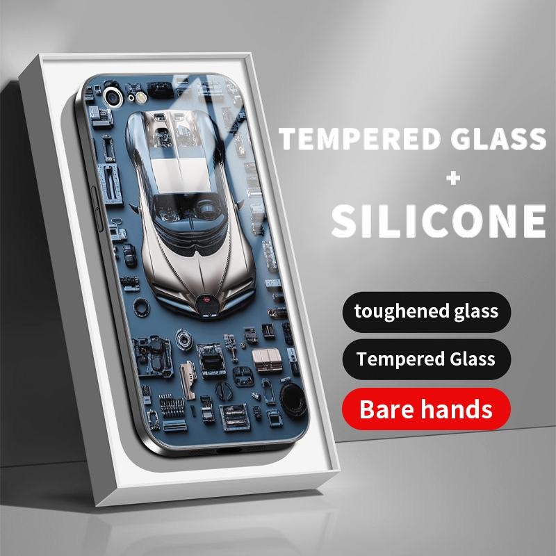 เหมาะสำหรับ Iphone 6 6S 6Plus Plus 7 8 Plus SE 2020 2022 X XS XR Max กรณีโทรศัพท์แฟชั่นเคส Cool Car