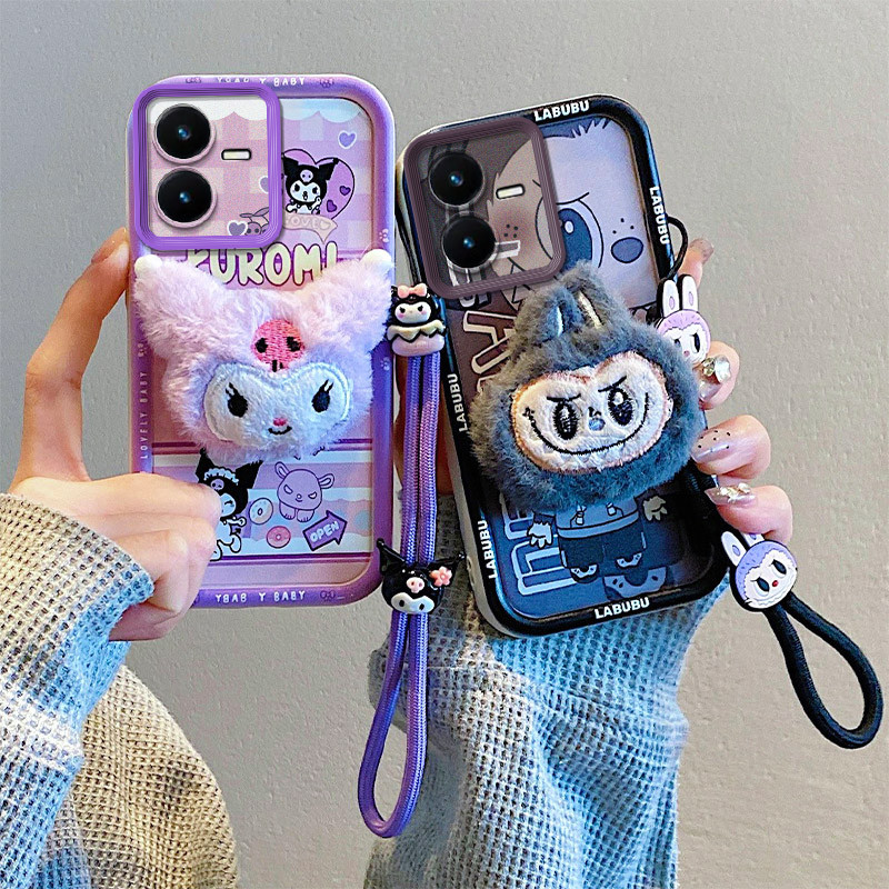 เคส VIVO Y22 Y22S ตุ๊กตา TPU โทรศัพท์ป้องกันกรณี