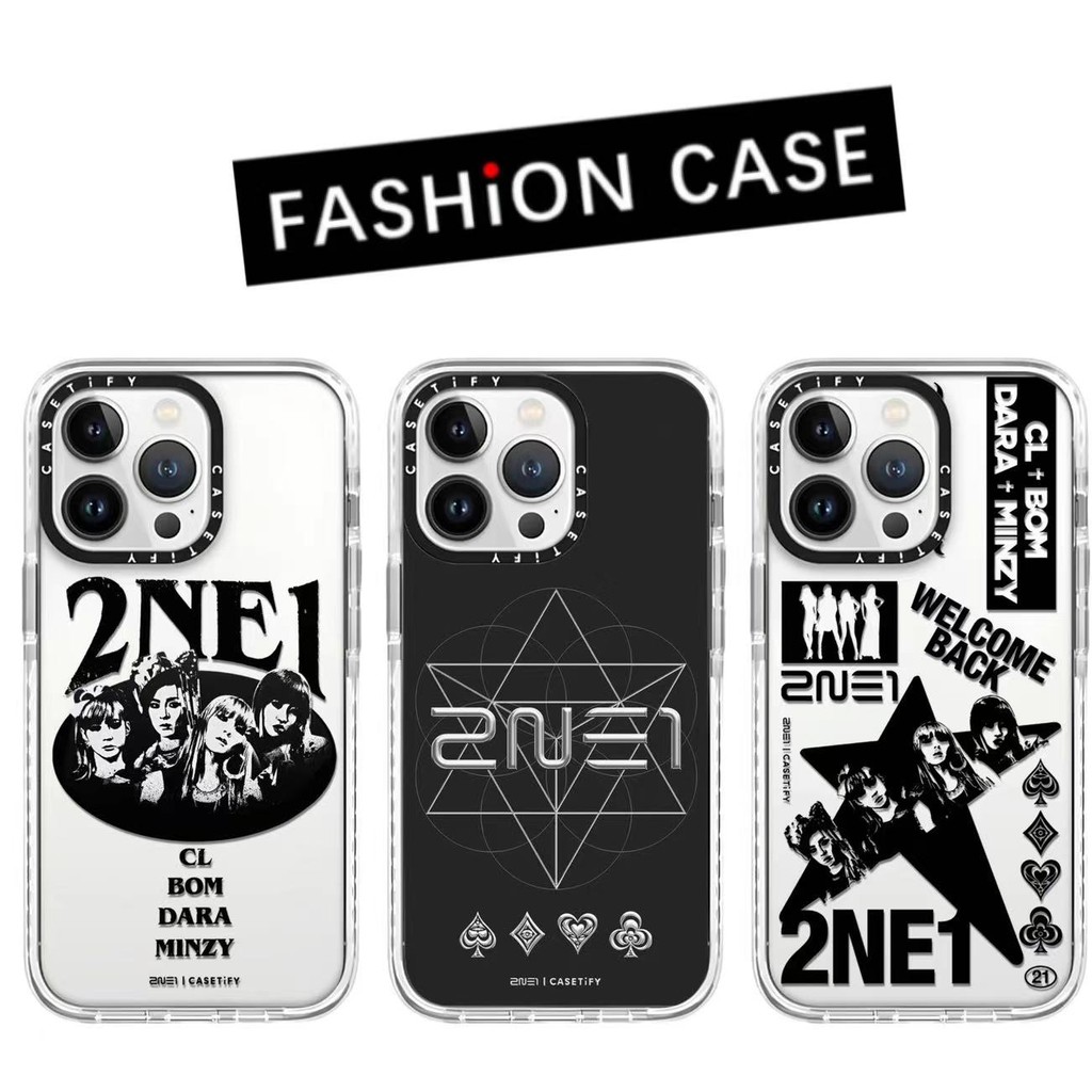 Caseti2ne1softเคสโทรศัพท์สําหรับiphone 16ProMax 16Pro 15ProMax 15 14 13 12 11 X/XS XR Drop Proofกันกระแทกเคสโทรศัพท์