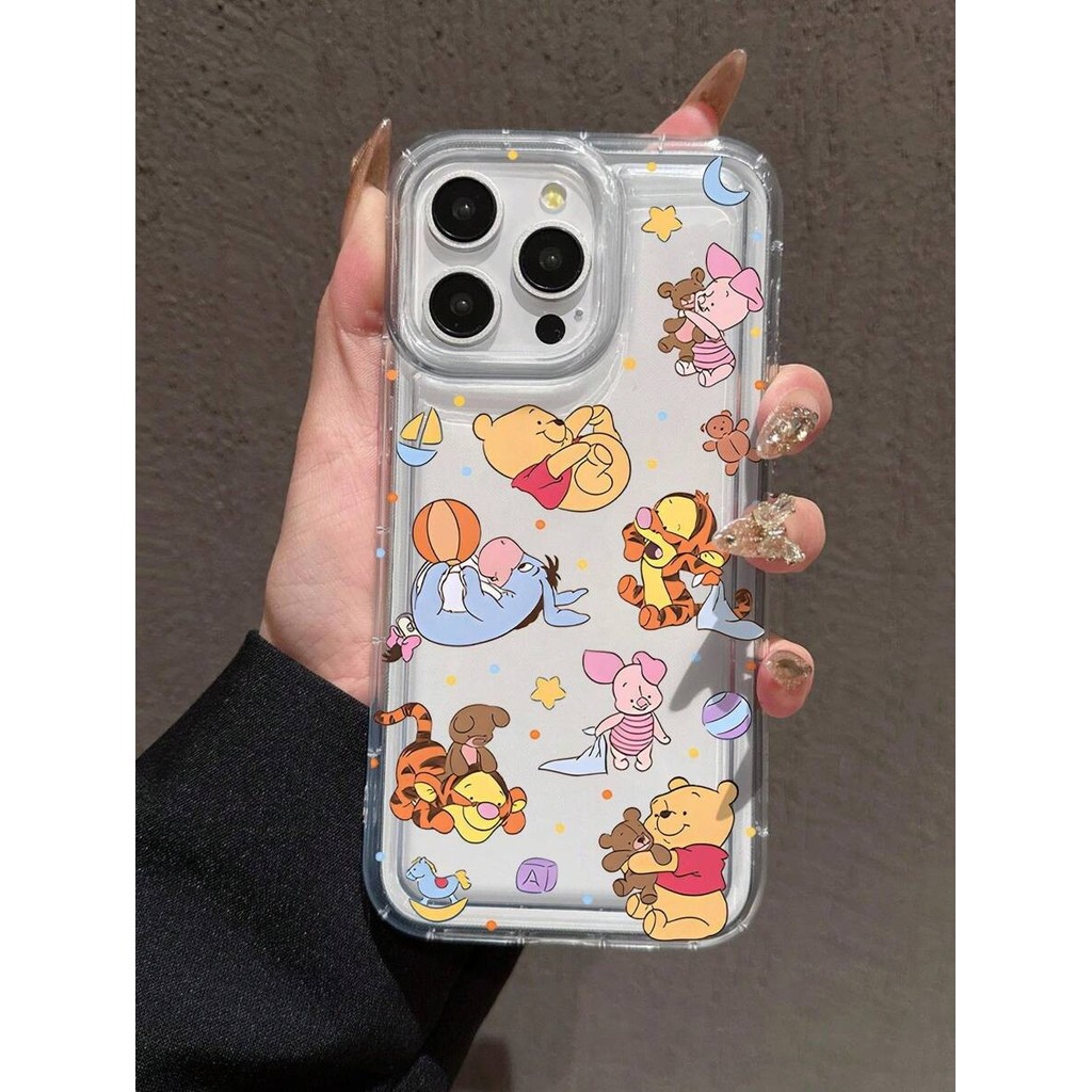เคส HP Winnies Friends OPPO A1k C2 A3s A15/A15s A16 A16k e A17/A17k A18/A38 A53/A33 A54 A57/A77s A58