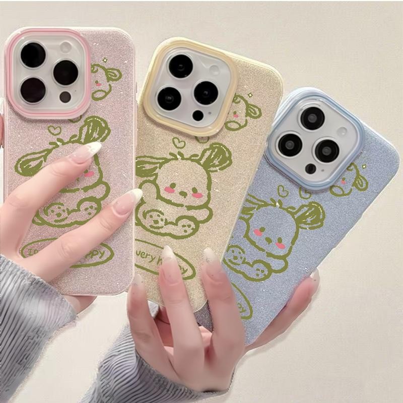 สําหรับ iphone16 14 15 13 12 11 15pro 12pro 13Promax 16plus 14plus เคสโทรศัพท์ออกแบบการ์ตูน Pacha กร