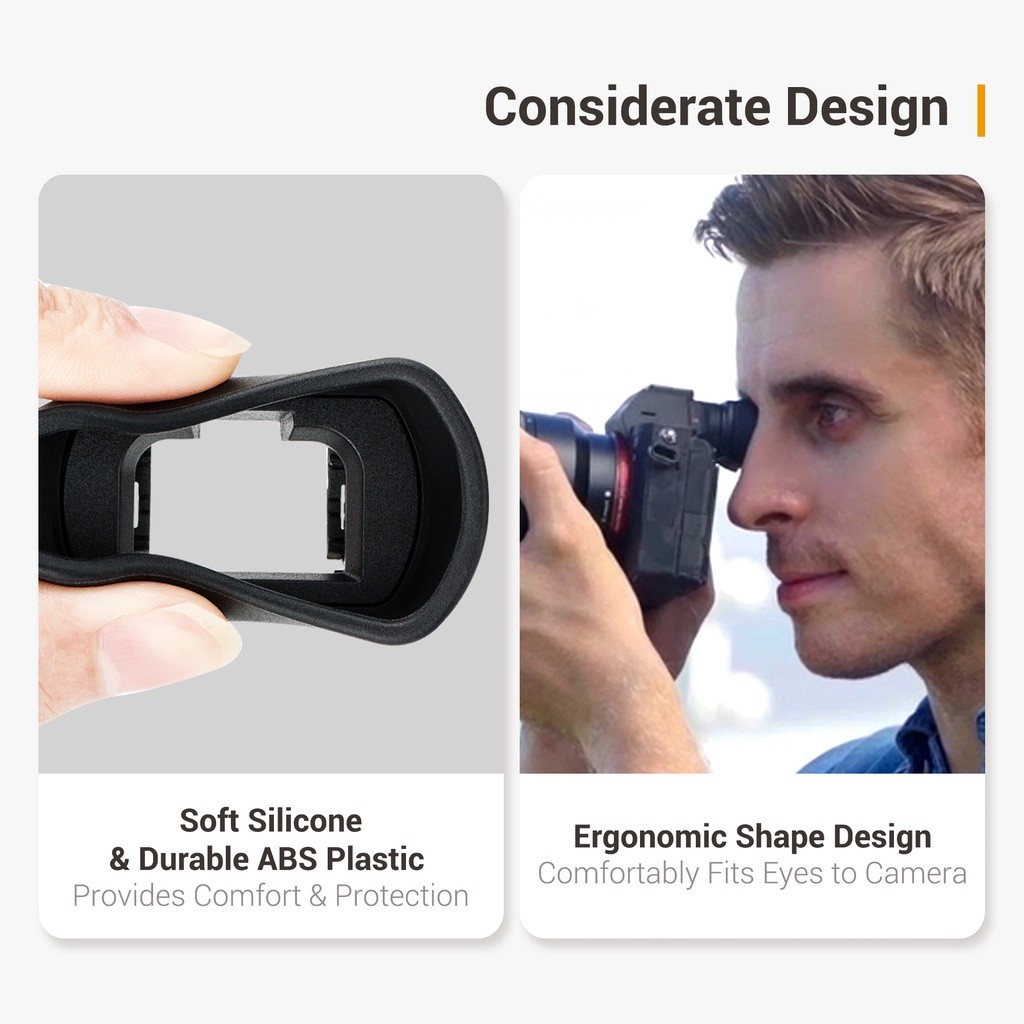 JJC Eyecup ยางรองตากล้อง Sony A7III A7II A7 A7RIV A7RIII A7RII A7R A7SII A7S A9II A9 (ประกันศูนย์)