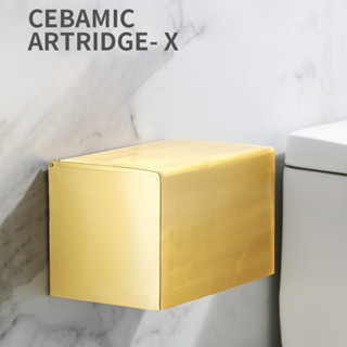 ชั้นเก็บของในห้องน้ํา กล่องใส่กระดาษทิชชู่ แบบติดผนัง อเนกปร…