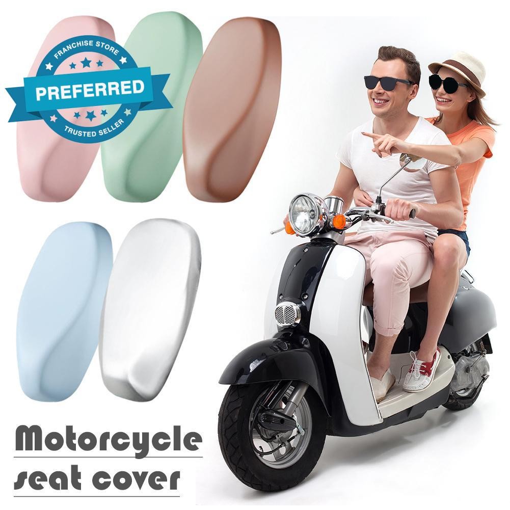 ผ้าคลุมเบาะรถจักรยานยนต์กันน้ําพร้อมวงยืดหยุ่นสําหรับทุกฤดูกาลรถจักรยานยนต์สากล E7n8