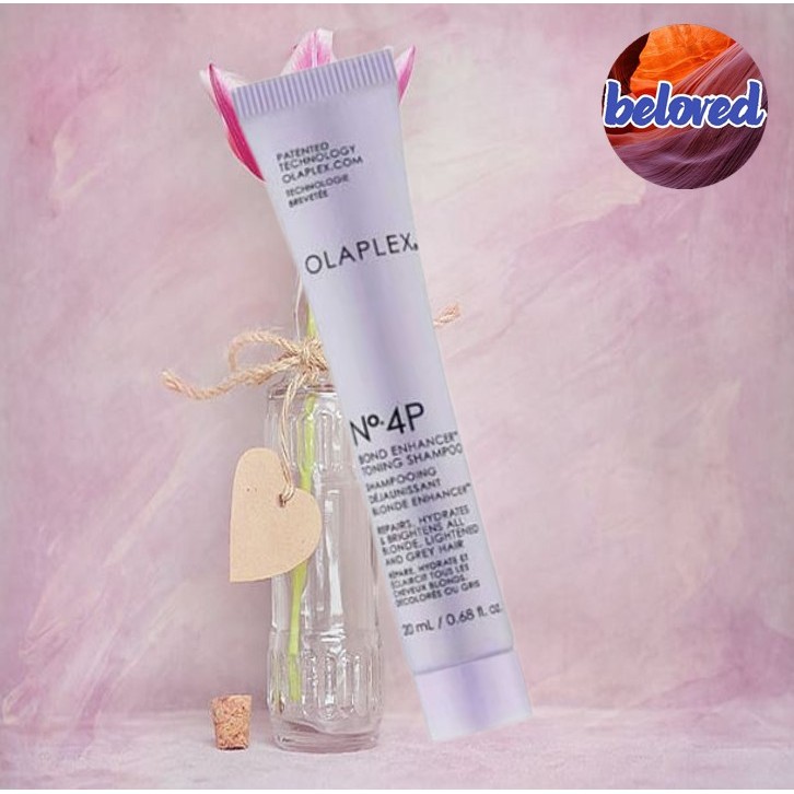 Olaplex No.4P Shampoo 20ml แชมพูเพิ่มความแข็งแรงให้กับเส้นผม พร้อมฆ่าเม็ดสีเหลือง