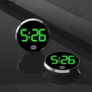 RBYTE นาฬิกาแดชบอร์ดรถ, Touch-Activated LED Time Display นาฬ…