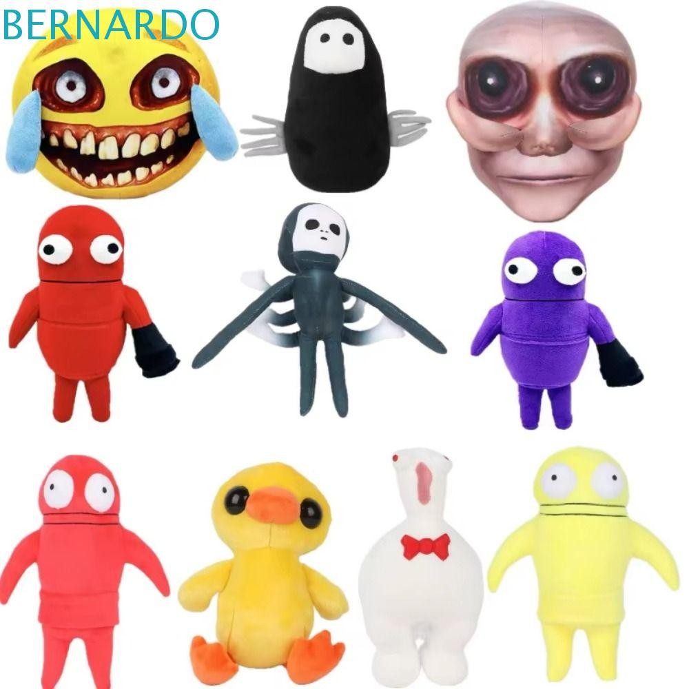 BERNARDO REPO รูปตุ๊กตา,การ์ตูนตุ๊กตา REPO ของเล่นตุ๊กตา,น่ารักขนยาวจําลองนุ่ม REPO ตุ๊กตาตุ๊กตาคริส