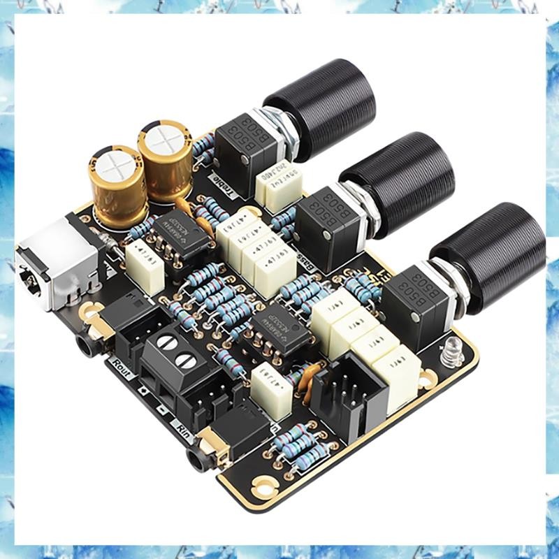 [ ] NE5532 Preamp Tone Audio Board HIFI Active Filter Power Amplifier Board