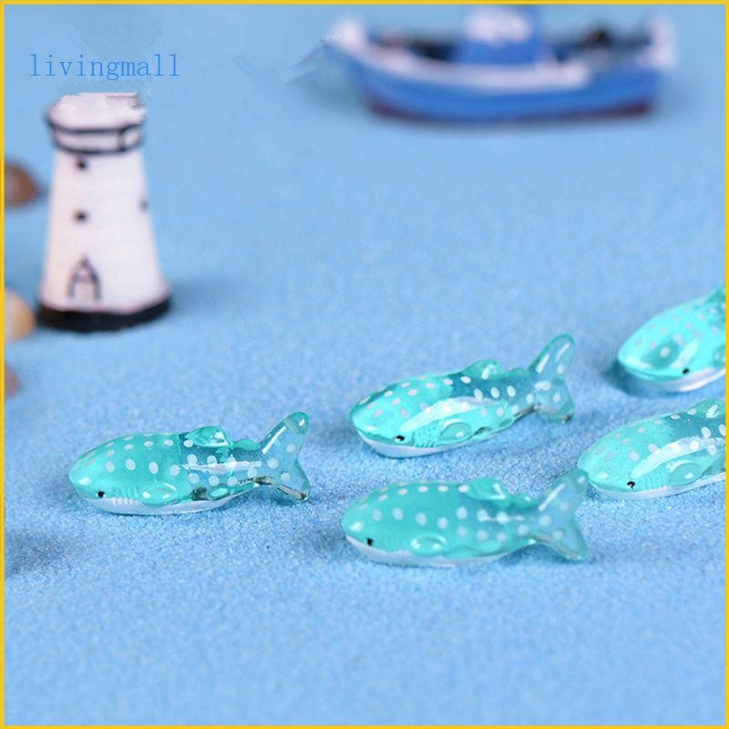 LIVI Mini เหมือนจริง Shark Fish ตัวเลข Scaled ของเล่นเด็กผู้หญิงโปรดปราน Class Props