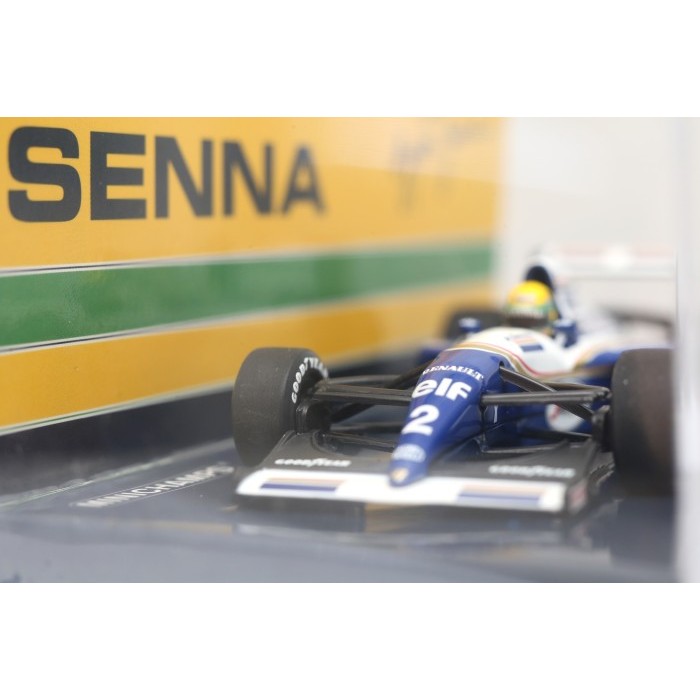 DIECAST F1 MINICHAMPS 1:43 1/43 WILLIAMS FW16 1994 AYRTON SENNA ต้นฉบับ