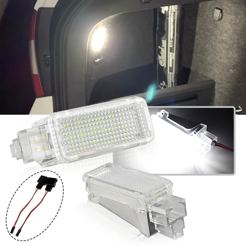 1PC/2PC Canbus รถ LED Courtesy/trunk/Footwell/glove กล่องสําหรับ Porsche 987 993 911 Boxster Cayman 
