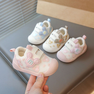 Anti Slip รองเท้าผ้าใบเด็ก Soft Breathable Walker รองเท้าเด็…