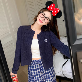 หัวใจปักถักคาร์ดิแกนผู้หญิงสไตล์ใหม่แฟชั่นทุกการแข่งขันแจ็คเ…