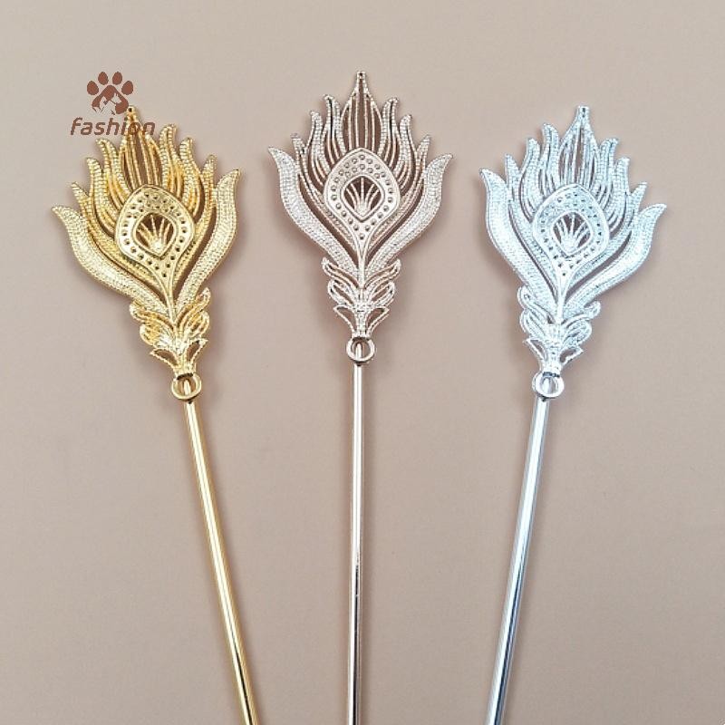[แฟชั่น] 10 ชิ้นโลหะผสม Phoenix เชื่อม 163*3.3 มม.เหล็กผม Stick Diy เครื่องประดับอุปกรณ์เสริม {TH}