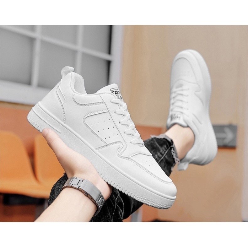 TT-shop ใหม่รองเท้าผ้าใบแฟชั่นชาย 2สี ดีไซน์สวยเก๋ พื้นหนา ไซส์40-44 MVS098-195