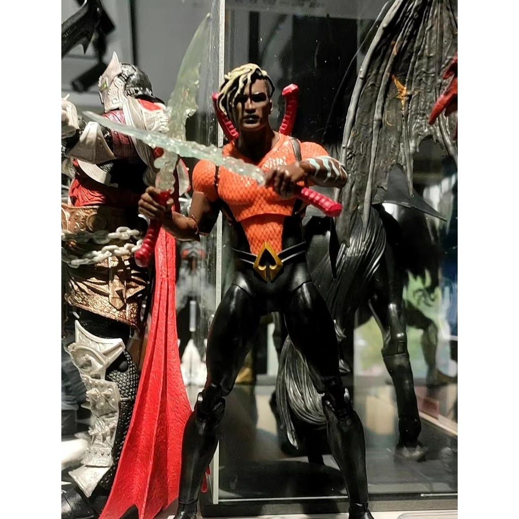 (NO BOX) McFarlane page puncher pp series Aquaman set Sea King action figure