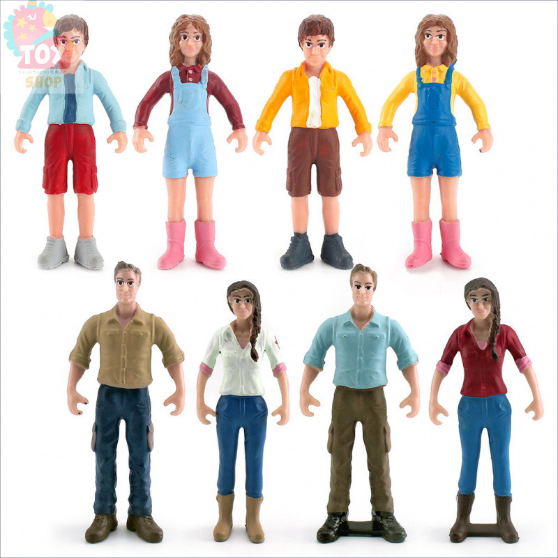 โมเดลตัวละครแนวมินิจำลองตุ๊กตาขนาดเล็กของตกแต่งทึบอุปกรณ์ฉากขนาดเล็กของเล่นทำมือ