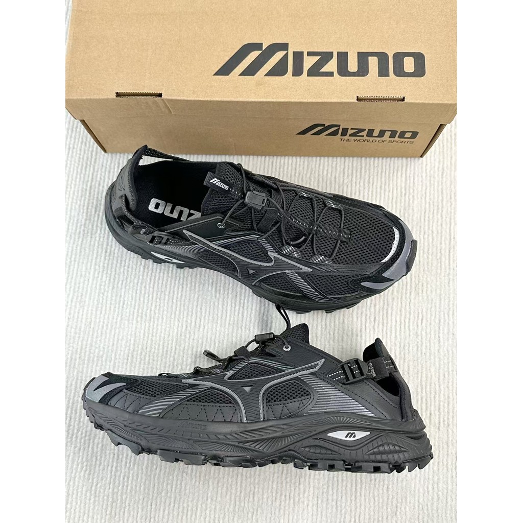 💯ของแท้จากแบรนด์💯&Mizuno Racer Trail SE Sandals &แฟชั่นรองเท้าแตะผู้ชายและผู้หญิงบ้านออกไป🌸